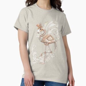 Steampunk Flamingo — graphic tee