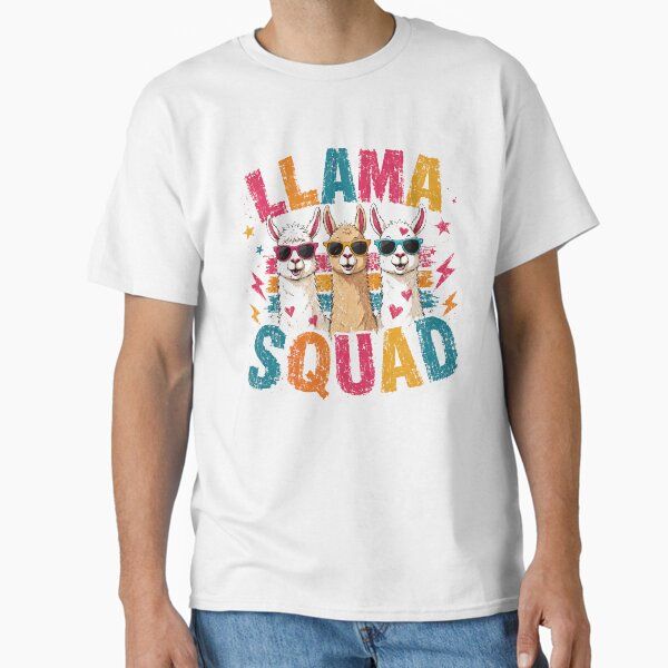 Llama Squad Animal Lovers Friends Group