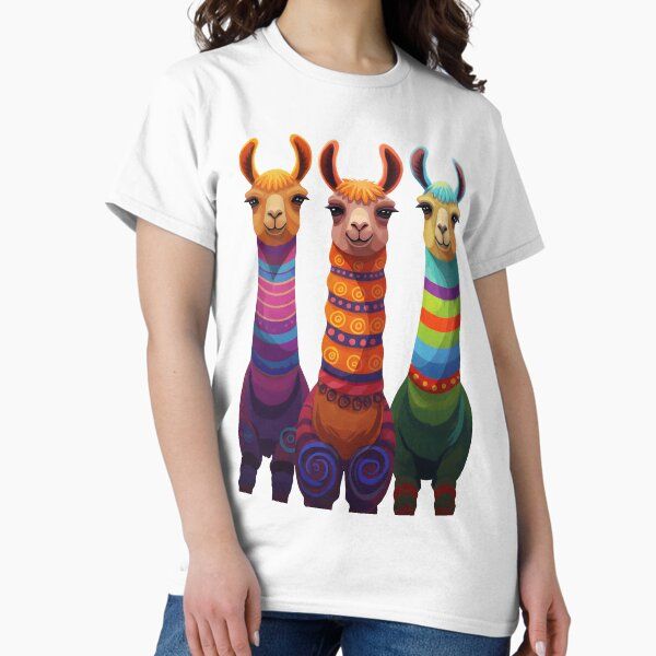 Colorful Llamas – Vibrant Pop Art Animal Print ??