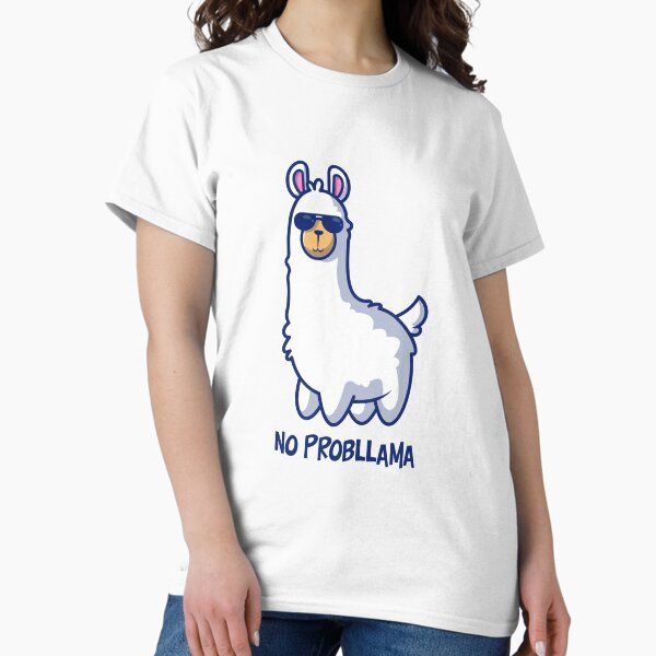 NO PROBLAMMA funny llama and alpaca design