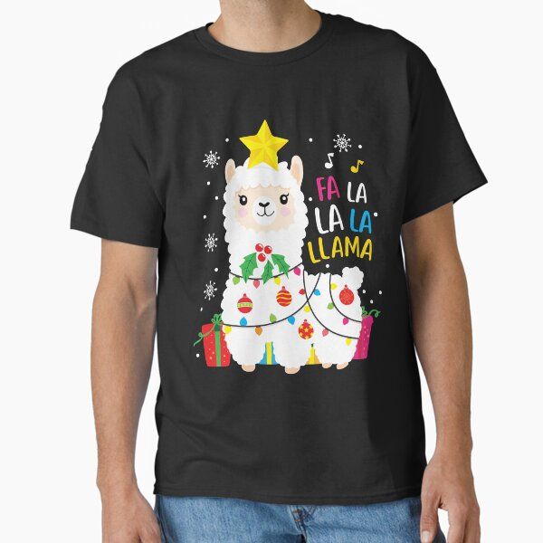 Funny Llama Fa La La Christmas Ornament Decors
