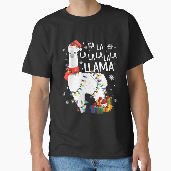 Fa La La Llama Funny Christmas Gift Christmas Lllama Lover