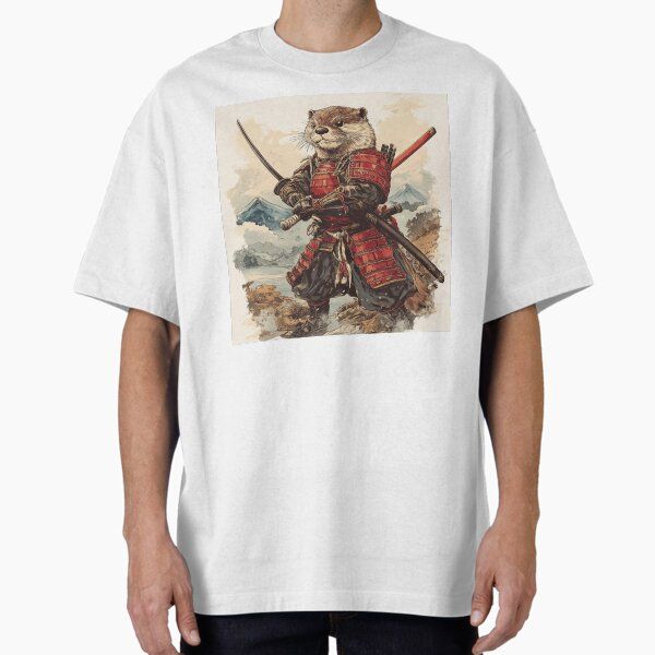 Samurai Otter Portrait