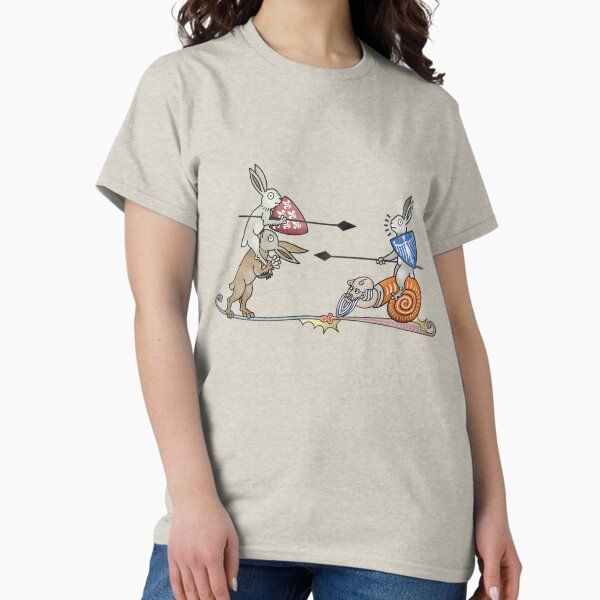 Medieval Marginalia - Jousting Rabbits